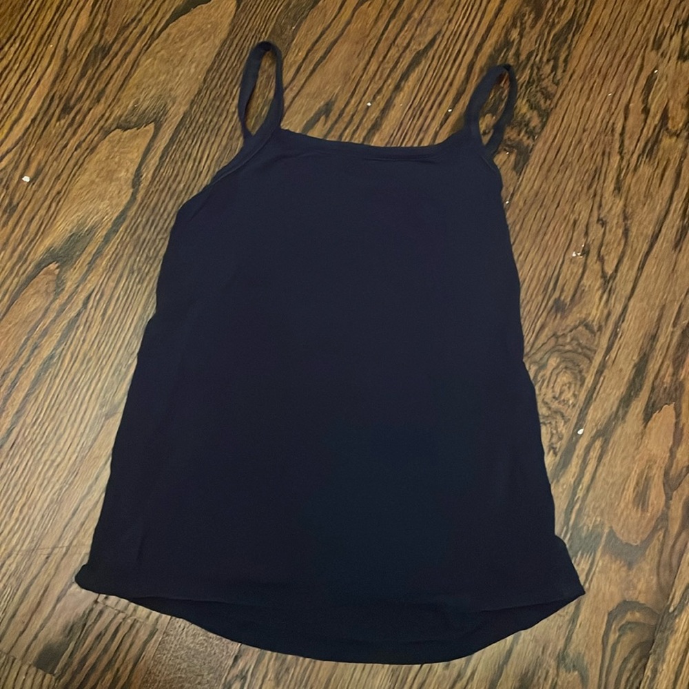 Navy blue tank top